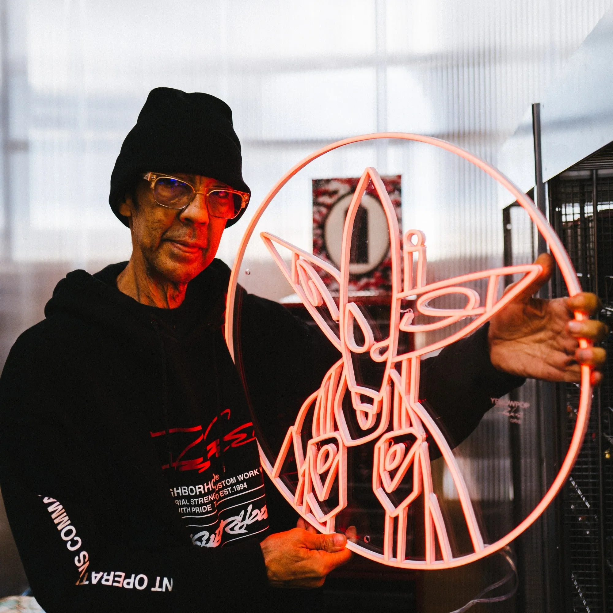 Tondo by Futura - LED neon sign