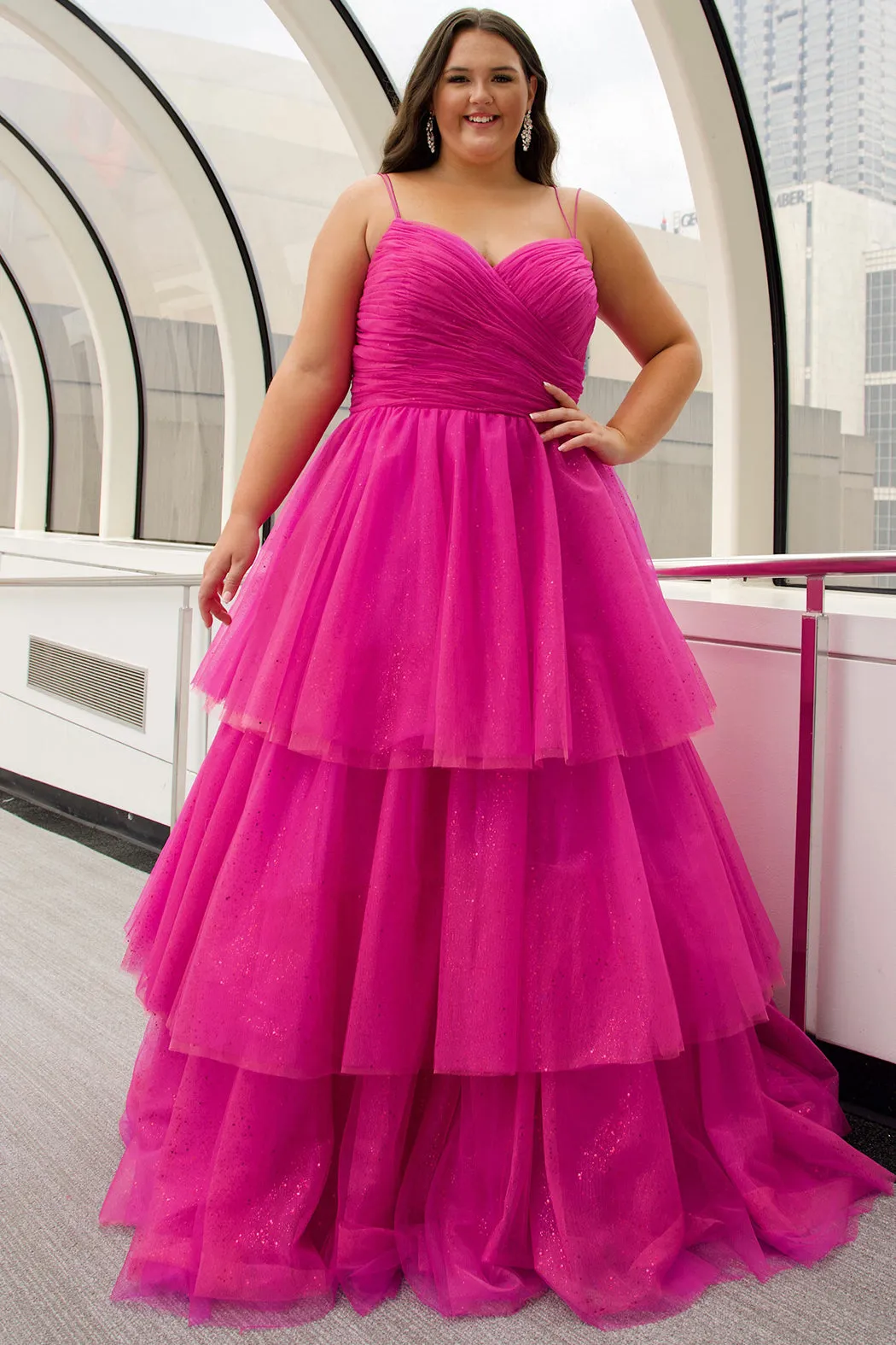 Top Tier Prom Ball Gown