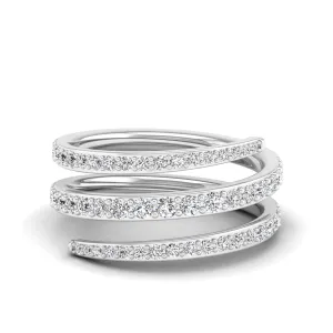 Triple Wrap Diamond Ring