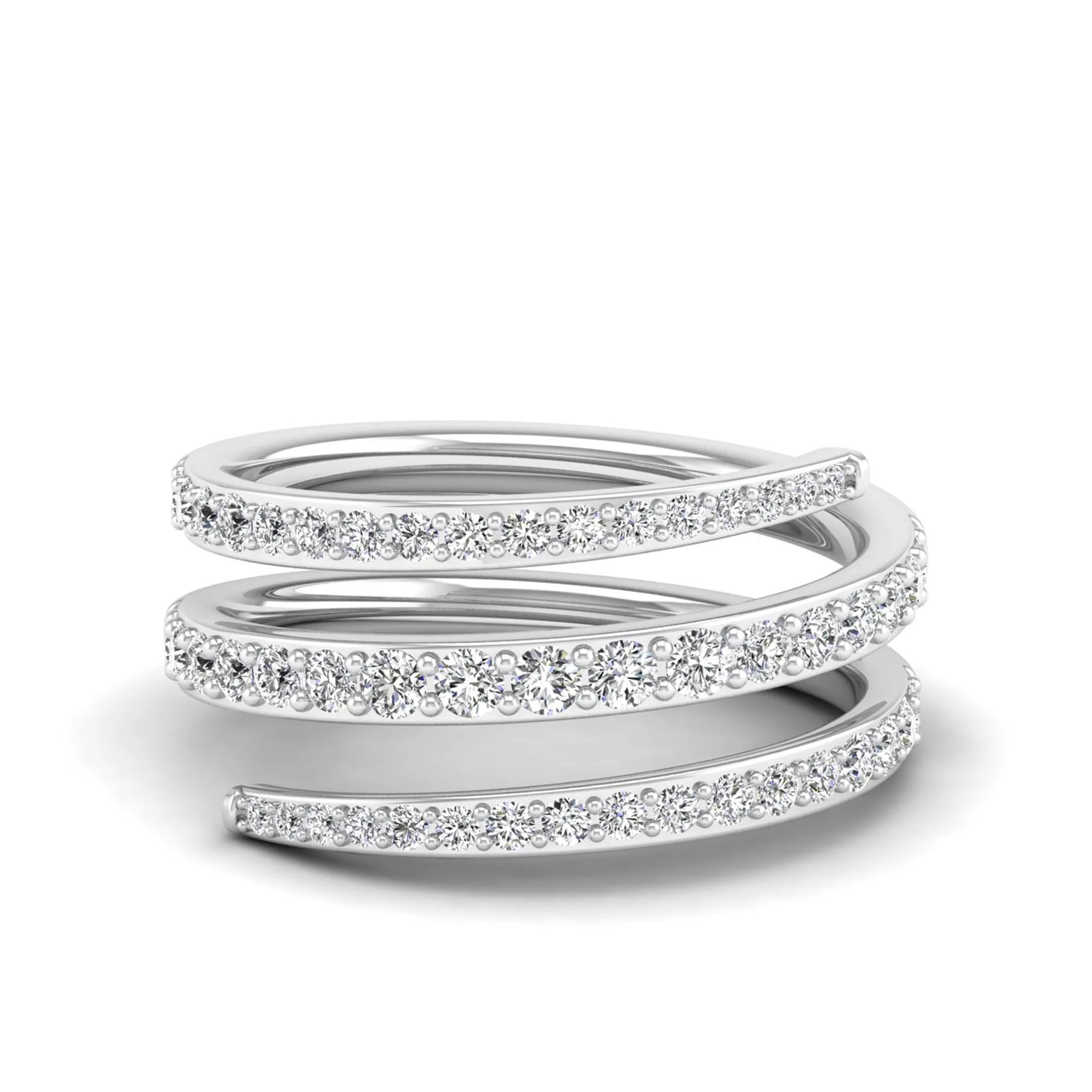 Triple Wrap Diamond Ring
