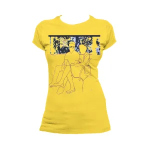 US Brand X Old's Kool Ghetto Love Official Women's T-Shirt (Yellow)