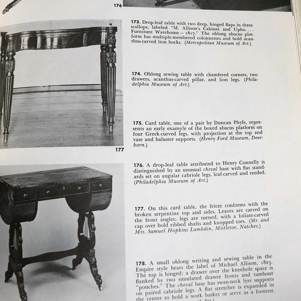 Vintage Book: American Furniture of the Nineteenth Century by Celia Jackson Otto